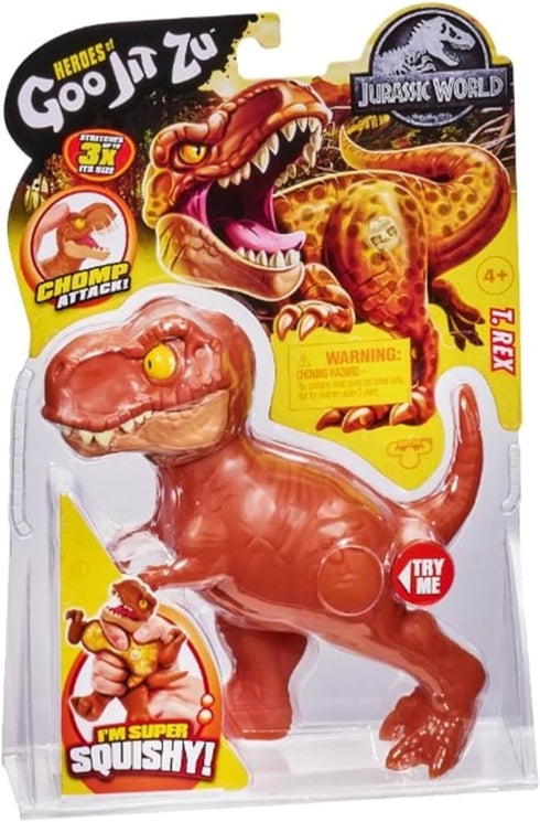 Heroes of Goo Jit Zu - Licensed Jurassic World - Chomp Attack - Stretch T. Rex...