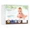 Organic, Waterproof Natural Quilted Fitted Portable/Mini Crib Pad Cover...