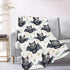 Halloween Bats Baby Blanket Gifts Super Soft Swaddle Newborn Cozy Baby Receiving Blanket Stroller Throw Blanket for Crib 40x30 in for Puppy...