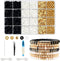 SEMATA Friendship Bracelet Making Kit for Girls Clay Beads, White Clay - Gold Beads for Bracelets Making & Jewelry Making...