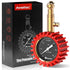Tire Pressure Gauge 0-60 PSI - Heavy Duty Tire Gauge High Accurate with Large 2 Inch Easy to Read Glow Dial, Low – High Tire Gauge for Car, SUV & ...