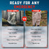 Mart Cobra Emergency Blankets x6 Survival Gear and Equipment Space Blanket Mylar Blankets Thermal Blanket Survival Blanket Survival Kits Emergency...