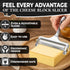 Cheese Slicer Wire - Sharp & Strong Stainless Steel Cheese Cutter Handheld with 2 Extra Wires, Slice Tickness Adjuster, Comfortable Handle & Dishw...