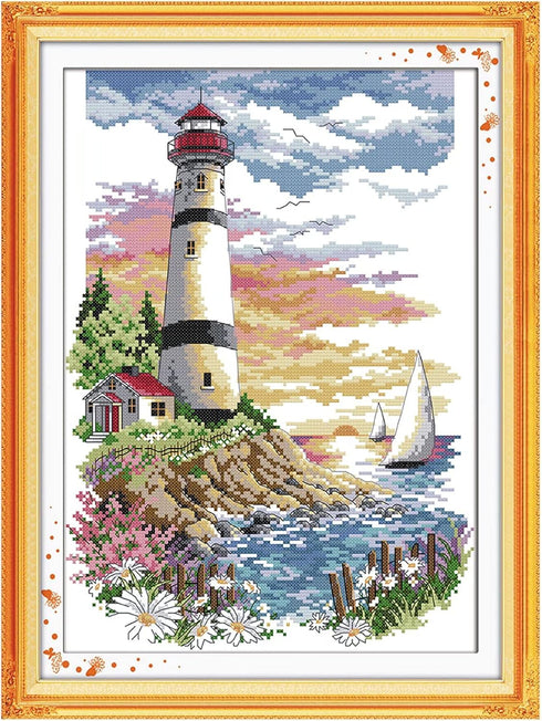 Zodiacal Hue Cross Stitch Kits Stamped Full Range of Embroidery Kits for Adults DIY 14CT Cross Stitches kit Embroidery Patterns for Needlepoint ki...
