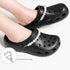 Bling Jewelry Shoes Charms Enamel Diamond Shoe Decoration with Chains...