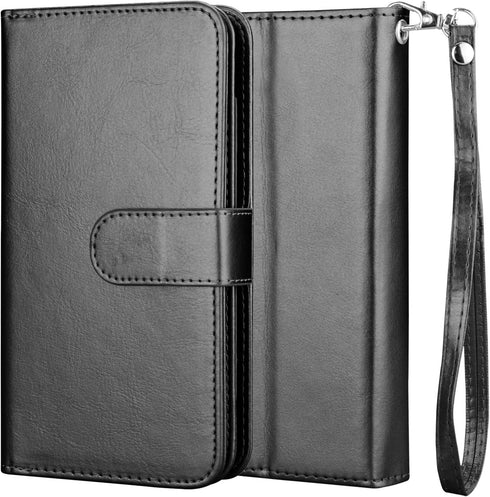Takfox Wallet Case for Samsung Galaxy A20, Galaxy A20 Case Wallet with ID Credit Card Holder Slots Folio Flip Kickstand Detachable Magnetic Phone ...