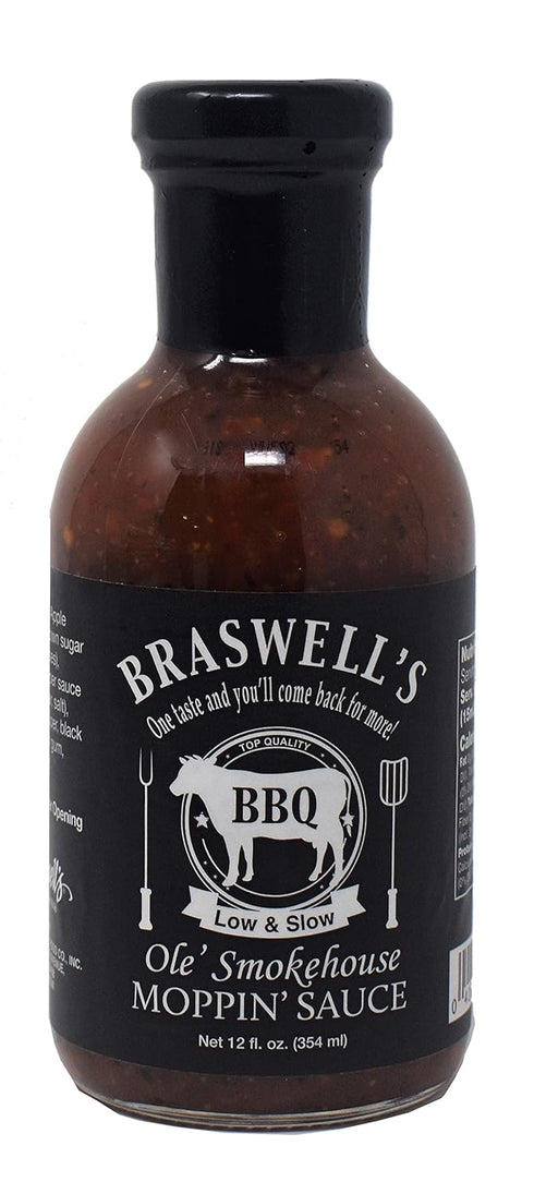 Braswell's Ole Smokehouse Moppin' Sauce - 12 ounce...