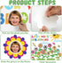 88Pcs Flower Bulletin Board Decorations Set Look Who’s Blooming Classroom Decoration Growth Mindset Photo Posting Craft Cutouts for School Offices...