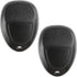 2X KeylessOption Key Fob Cover Case Replacement for 2006 2007 2008 2009 2010 2011 2012 2013 2014 2015 2016 Buick Cadillac Chevrolet Chevy Remote S...