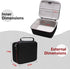 LTGEM Projector Case for AuKing ?M8-F Mini Projector(Inside: 8.4"x7.2"x3.2") - Hard Travel Protective Carrying Case Bag(Case Only)...