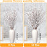 5pcs 29.5" Faux Jasmine Artificial Flowers Tall White Floral Branches for Home Wedding Vase Filler Party DIY Decoration...