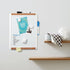 U Brands PINIT Magnetic Dry Erase Board, 11 x 14 Inches, White Plastic Frame Includes Markers, Magnets, Mini Eraser, Push Pins...