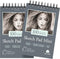 Art-N-Fly Sketchpad for Travel and Portable Sketch Work - Two Pack Spiral Bound 200 Sheets Total - Pad 70lb/100g for Drawing (5.5x8.5")...