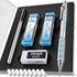 Nicpro Blocky Gear 0.7 mm Mechanical Pencils Set in Case, Metal Pencil with Lead Refills, Eraser for Professional & Adult Art Writing Drafting Dra...