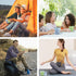Collapsible Cup-Silicone Small Foldable Cup-Expandable Folding Drinking Cup -Reusable Portable Mugs Cup with Lids For Travel, Camping, Hiking, Out...