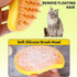 Cat Steam Brush - 3 in 1 Silicone Massage Grooming Brush, Pet Hair Cleaning Brush Comb for Cats and Dogs, Removes Tangles and Loose Hair (Green)...
