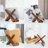 Pack of 2,Plate Stand for Display Picture Frame Wooden Easels Stand Decorative Plate Holder Display Stand for Book Tabletop Art Decor for Home...