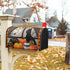 Black Cat Halloween Mailbox Covers Magnetic Standard Size 21"x18" Fall Halloween Pumpkins Magnetic Mailbox Covers Halloween Mailbox Decorations Le...