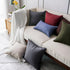 Jeanerlor 26"x26" Decorative Cotton Linen Couch Throw Pillow Case Cool Durable Classy Euro Sham Comfortable Cushion Cover for Wedding Party Gift/C...