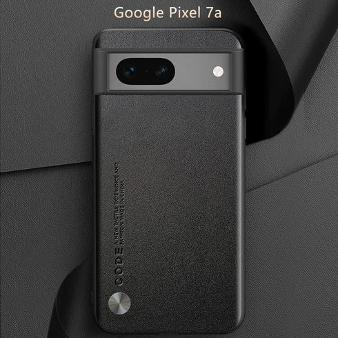 for Google Pixel 7a 5G case, Soft TPU Artificial Leather case,Extremely Light Ultra-Light Camera Protection Leather Cover Case for Google Pixel 7a...