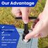 Enhon Curb Box Wrench for Pentagon Curb Boxes, Water Meter Wrench for Penta Socket, T Handle Penta Wrench, Water Valve Shut Off Tool (1 Pack)...