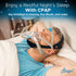 Anti Snoring Chin Strap for Men and Women CPAP Users - Airflow Jaw Strap - Effective Snore Solution for Excessive Snoring...