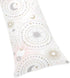 Sweet Jojo Designs Blush Pink, Gold, Grey and White Star and Moon Body Pillow Case Cover for Celestial Collection (Pillow Not Included)...