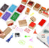 Fstaor 16 Colors Craft Ink Pads for Stamps, Non-Toxic Washable Stamp Pads for Kids, Paper, Wood, and Fabric (16 Pack)...