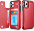 HianDier Wallet Case for iPhone 11 Pro Max Case Slim Protective Case with Credit Card Slot Holder Flip Folio Soft PU Leather Magnetic Closure Cove...