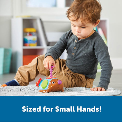 Learning Resources Spike the Fine Motor Hedgehog Fidget Friend -Ages 18+ months Fine Motor and Sensory Play Toy,Educational Toys for Toddlers, Tod...