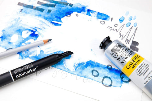 Winsor & Newton Professional Mixed Media Pad, 7" x 10", 30 Sheets, 250gsm, White...