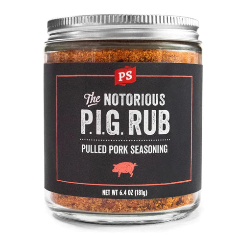 PS Seasoning NOTORIOUS P.I.G.- Pulled Pork Rub, Rib Rub Seasoning, Dry BBQ Rub, Seasoning for Smoking and Grilling, Dry Meat Rub for Pulled Pork B...
