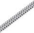 FIBO STEEL Stainless Steel 12MM Two-strand Wheat Chain Bracelet for Men Punk Biker Bracelet,8.0-9.1 inches...
