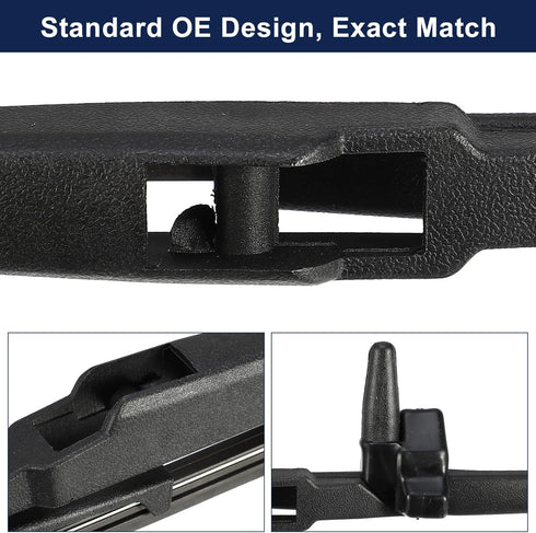 X AUTOHAUX Rear Windshield Wiper Blade Replacement for Toyota 4runner 2003 2004 2005 2006 2007 2008 2009...