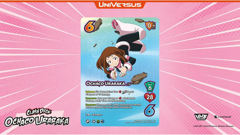 My Hero Academia Collectible Card Game Set 6: Jet Burn Clash Deck Ochaco...