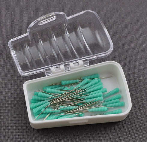 Taylor Seville Originals Comfort Grip Patchwork Fine Magic Pins-Sewing and Quilting Supplies and Notions-Sewing Notions-50 Count...