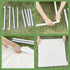 HAND U JOURNEY Universal Clip Frame Square Rectangle Plastic Clip Frame for Embroidery, Quilting, Cross-Stitch, Punch Needle, Silk-Painting-17''x1...