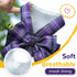 Dog Harness for Small Dogs with Bow Small Harness for Girl Dogs with D-Ring Soft Mesh Adjustable Harness Set Puppy Pet Harness and Leash...