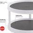 Copco Non-Skid Turntable, 2-Tier, 12-Inch, Durable & Easy Clean, White/Gray...