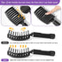 Hair Brush, Detangler Hair Brushes for Women Men Kids Faster Blow Drying, Curved Vent Detangling Brush for Wet Dry Curly Straight Thick Thin Hair ...