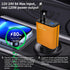 Leather Car Charger,Retractable Fast Car Charger,WORDIMA USB C Car Charger 120W Fast Charging Protocol PD/PPS/QC3.0 and More.Compatible with iPhon...