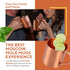 Moscow Mule Copper Mug by Solid Copper - Authentic Moscow Mule Mugs Unlined 16 oz...