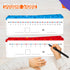 15 PCS Number Line Dry Erase Boards, Double Sided Writable and Erasable Board-0-10 on One side & 0-20 on Other Side Math White Board for Kids, Stu...