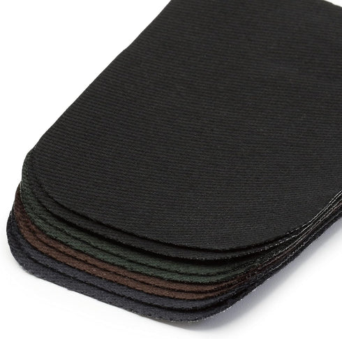 Dritz Twill, 2 x 3-Inch, 8 Count, Assorted Iron-On Patches, Dark Colors...