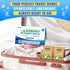 FIXSMITH Laundry Detergent Sheets - 60 Loads (30 Sheets) Fragrance Free - Hypoallergenic,Unscented,Eco Friendly Laundry Detergent Strips Concentra...