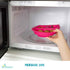 Suction Silicone Baby Plate/Bowl- Child Divided Plates Toddler and Kids Non-Slip Grip Dish Safe for Microwave, Oven, and Dishwasher - Owl (Pink)...