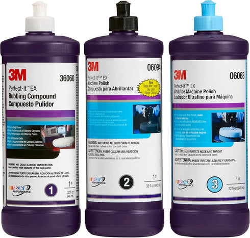 3M™ Perfect-It™ Paint Finishing Pad Kit, 30045, 4 in, Single Sided...