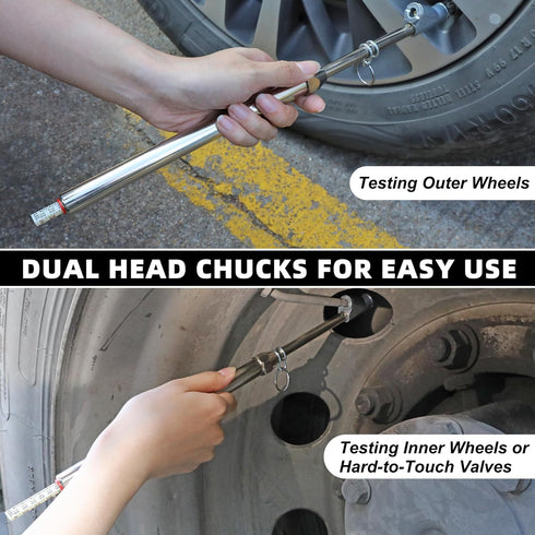 WYNNsky Tire Air Pressure Gauge for Car, Truck, Bike, Motorcycle, 10-160LBS, 80-1100kPa...