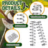 20 Pack Precision Pruner Pruning Shear Springs Stainless Steel Gardening Spring Replacement Precision Springs Pruners Compatible with Hydrofarm fo...
