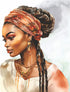 Beautiful Braids Rice Paper, 8 x 10.5 inch - for Decoupage Crafts Mixed Media...